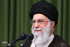 دیدار مدال‌آوران المپیادهای علمی و اعضای تیم ملی والیبال جوانان با رهبر انقلاب