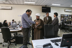 بازدید رئیس موزه ملی قرآن از ایکنا