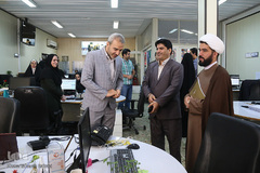 بازدید رئیس موزه ملی قرآن از ایکنا