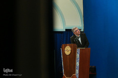 سیدحمیدرضا طیبی، رئیس جهاددانشگاهی در مراسم بزرگداشت سالروز تأسیس جهاددانشگاهی