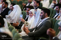 جشن ازدواج ۲۲۰ زوج بسیجی