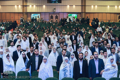 جشن ازدواج ۲۲۰ زوج بسیجی