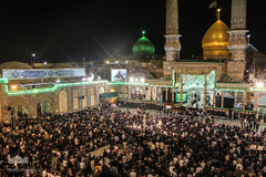مراسم مسلمیه در حرم حضرت عبدالعظیم حسنی(ع)