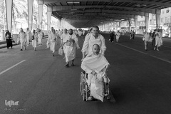 عزیمت زائران اهل سنت به سمت منا