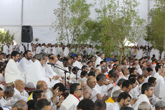 دعای عرفه حجاج ایرانی در صحرای عرفات