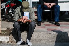 مراسم دعای عرفه در خیابان سعدی تهران