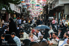 مراسم دعای عرفه در خیابان سعدی تهران