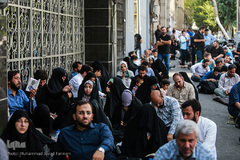 مراسم دعای عرفه در خیابان سعدی تهران