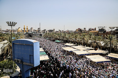 مراسم دعای عرفه در کربلای معلی