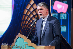سید عباس صالحی، وزير فرهنگ و ارشاد اسلامی در اختتامیه یازدهمین جشنواره رسانه‌های دیجیتال