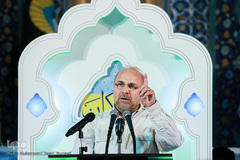 محمدباقر قالیباف در اجتماع هزاران جوان جهادگر بسیجی