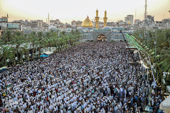 نماز عید سعید قربان در کربلای معلی