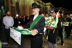 حرم کریمه اهل بیت(ع) در شب عید غدیر