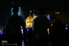 حرم کریمه اهل بیت(ع) در شب عید غدیر