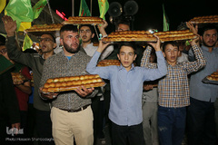 حرم کریمه اهل بیت(ع) در شب عید غدیر