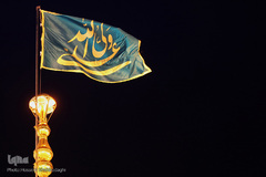 حرم کریمه اهل بیت(ع) در شب عید غدیر