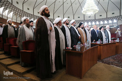 ⁨آیین رونمایی کتاب سه جلدی شرح نهج البلاغه⁩