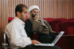 ⁨آیین رونمایی کتاب سه جلدی شرح نهج البلاغه⁩