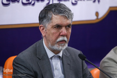 سیدعباس صالحی، وزیر فرهنگ و ارشاد اسلامی در مراسم  امضای تفاهم نامه همکاری بین جهاددانشگاهی و وزارت فرهنگ و ارشاد اسلامی