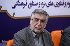 سیدحمیدرضا طیبی، رئیس جهاددانشگاهی در مراسم امضای تفاهم نامه همکاری بین جهاددانشگاهی و وزارت فرهنگ و ارشاد اسلامی