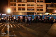 برپایی خیمه ی عزای حسینیه کربلای های تهران