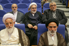 تودیع حجت‌الاسلام محمدحسن اختری، دبیر کل سابق و معارفه رضا رمضانی، دبیرکل جدید مجمع جهانی اهل بیت