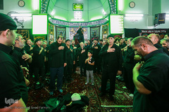 آیین سنتی طشت گذاری اردبیلی ها مسجد حاج مجید