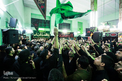 آیین سنتی طشت گذاری اردبیلی ها مسجد حاج مجید