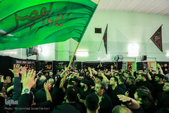 آیین سنتی طشت گذاری اردبیلی ها مسجد حاج مجید