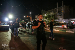 سیاه پوش شدن کوچه‌ها و خیابان‌ها در عزای امام حسین(ع)