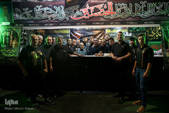 سیاه پوش شدن کوچه‌ها و خیابان‌ها در عزای امام حسین(ع)