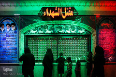 سیاه پوش شدن کوچه‌ها و خیابان‌ها در عزای امام حسین(ع)