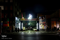 سیاه پوش شدن کوچه‌ها و خیابان‌ها در عزای امام حسین(ع)