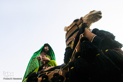 ورود نمادین کاروان امام حسین(ع) به شهر کربلا