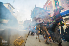 ورود نمادین کاروان امام حسین(ع) به شهر کربلا