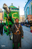 ورود نمادین کاروان امام حسین(ع) به شهر کربلا
