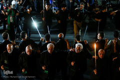 دسته های عزاداری آذری زبان های مقیم تهران