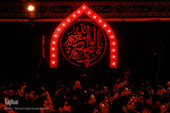 مراسم عزاداری اباعبدالله الحسین (ع) در محله باغ فیض