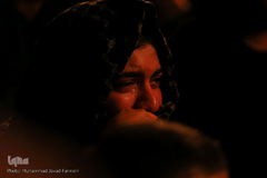 مراسم عزاداری اباعبدالله الحسین (ع) در محله باغ فیض