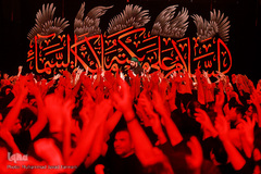 مراسم عزاداری اباعبدالله الحسین (ع) در محله باغ فیض