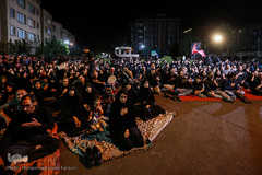 مراسم عزاداری اباعبدالله الحسین (ع) در محله باغ فیض