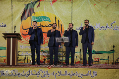 تجمع نوجوانان عاشورایی در حرم حضرت عبدالعظیم حسنی(ع)