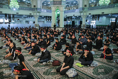 تجمع نوجوانان عاشورایی در حرم حضرت عبدالعظیم حسنی(ع)