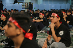 تجمع نوجوانان عاشورایی در حرم حضرت عبدالعظیم حسنی(ع)