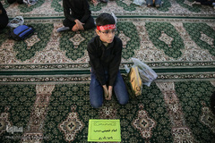 تجمع نوجوانان عاشورایی در حرم حضرت عبدالعظیم حسنی(ع)