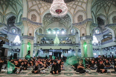 تجمع نوجوانان عاشورایی در حرم حضرت عبدالعظیم حسنی(ع)