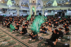تجمع نوجوانان عاشورایی در حرم حضرت عبدالعظیم حسنی(ع)