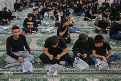 تجمع نوجوانان عاشورایی در حرم حضرت عبدالعظیم حسنی(ع)