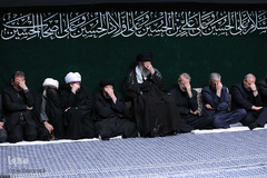 دومین شب عزاداری حضرت اباعبدالله الحسین (ع) در حسینیه امام‌خمینی(ره)