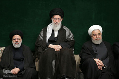 دومین شب عزاداری حضرت اباعبدالله الحسین (ع) در حسینیه امام‌خمینی(ره)